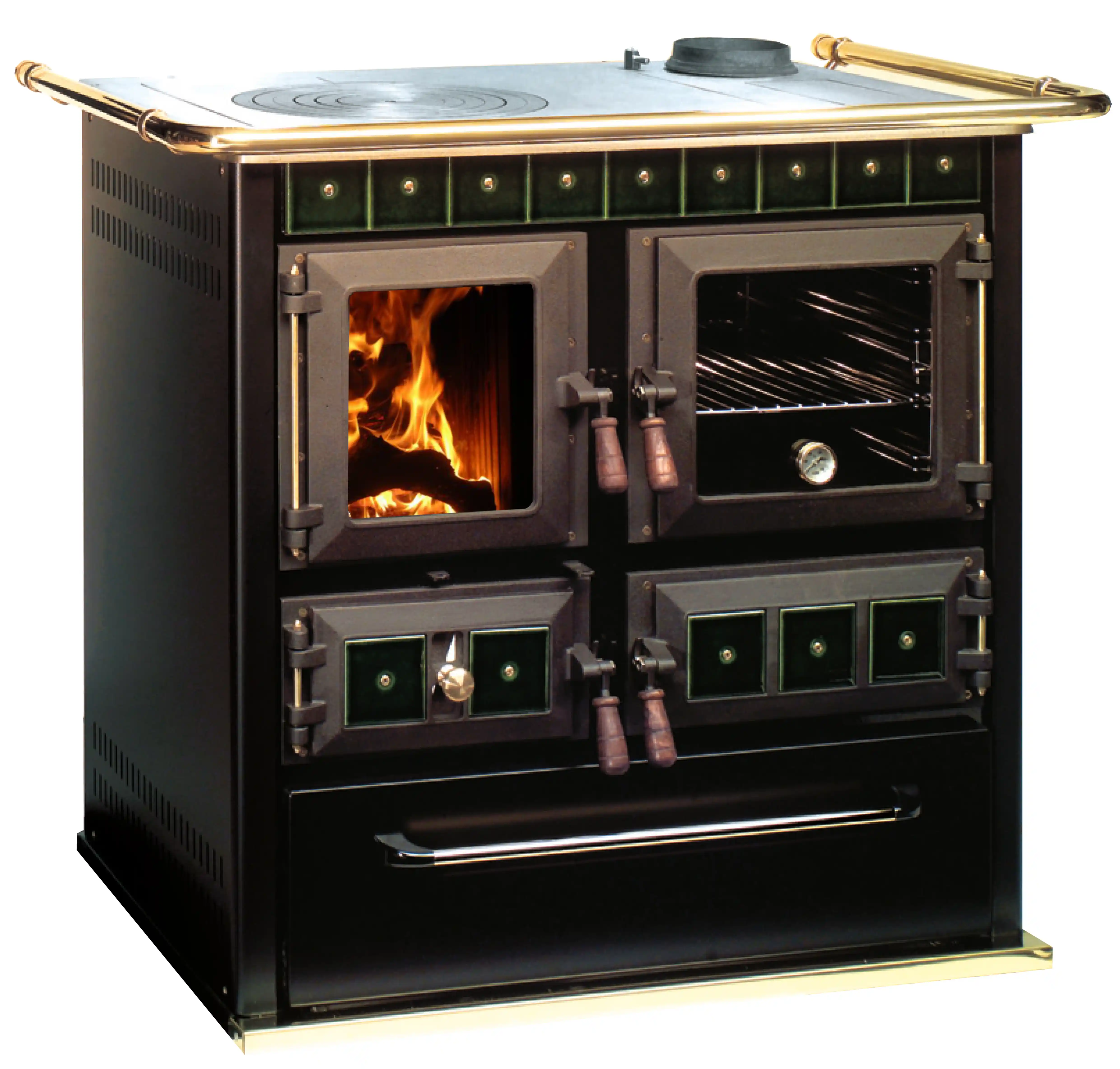 Jessica 4/5 - fianchi smaltati Verde