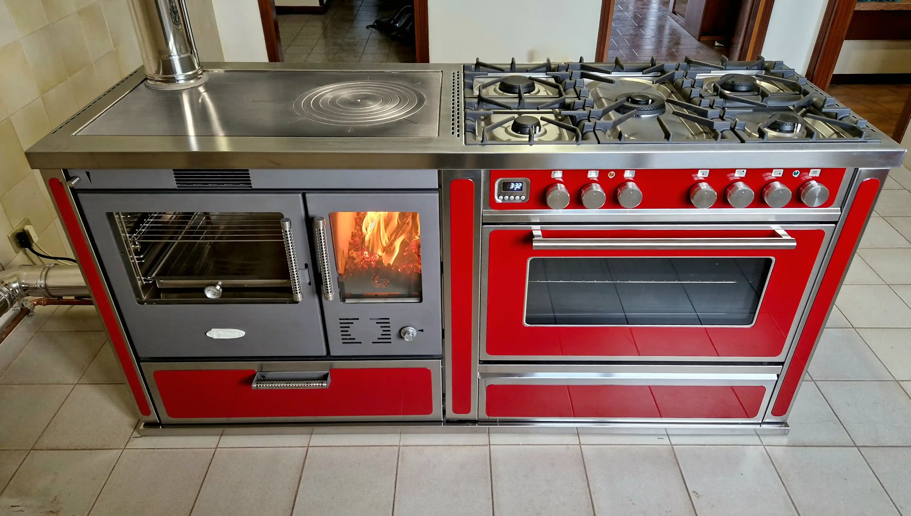 Cucina isola 180
