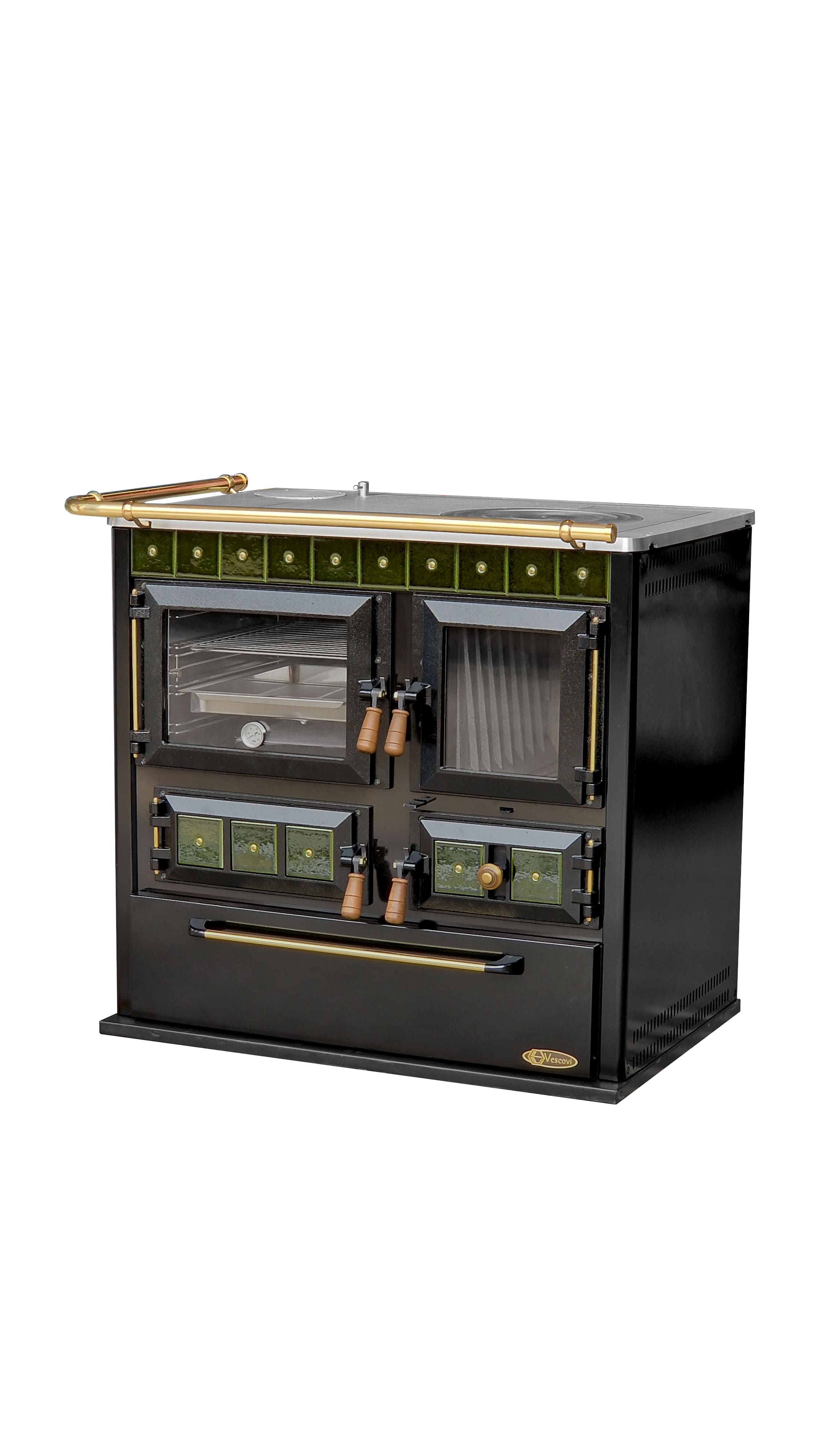 Cucina legna classica modello Jessica 4/5 dettaglio