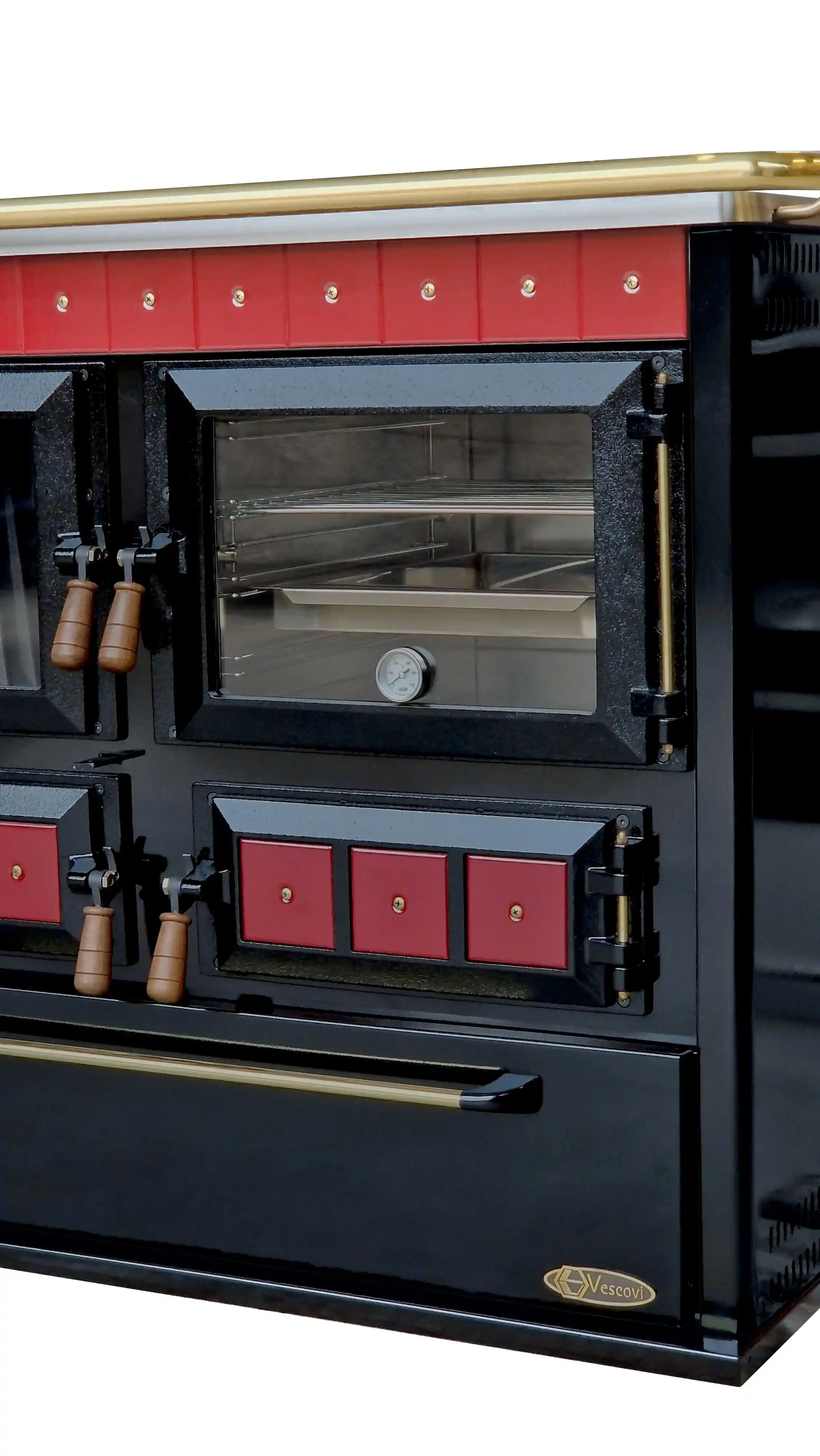 Cucina legna classica modello Jessica 4/5 forno