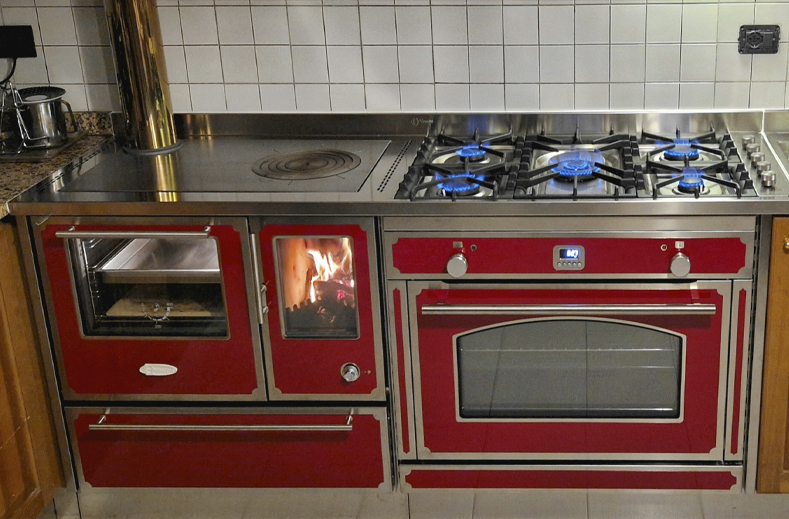 Cucina XL90 5 fuochi e lavandino