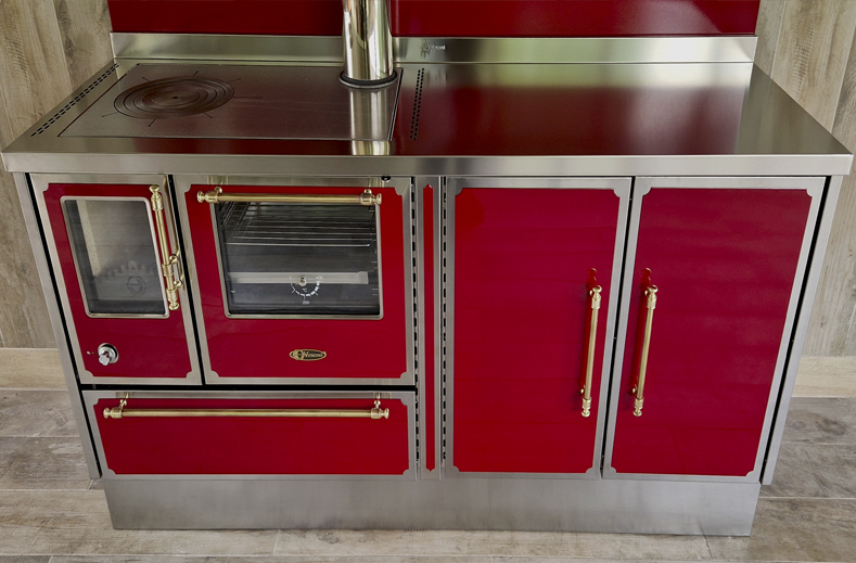 Cucina mod. XL90 con piano di lavoro